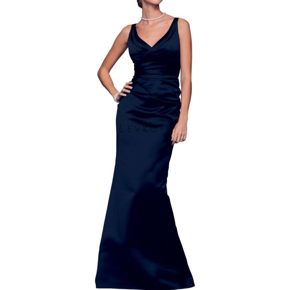 Bill Levkoff Style 526 Bridesmaid/Formal/ Evening Gown in Watermelon Pink, NWT,